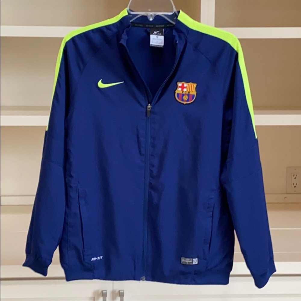 FC Barcelona Nike Jacket. Youth XL